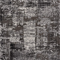 5’ x 8’ Gray Modern Abstract Area Rug