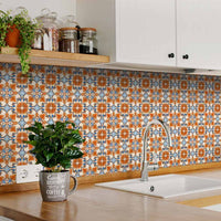 6" X 6" Queen Mosaic Removable Peel and Stick Tiles