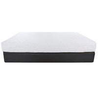 8" Three Layer Gel Infused Memory Foam Smooth Top Mattress Twin XL