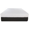 8" Three Layer Gel Infused Memory Foam Smooth Top Mattress Twin XL