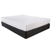 8" Three Layer Gel Infused Memory Foam Smooth Top Mattress Queen