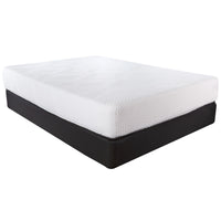 10.5" Hybrid Lux Memory Foam and Wrapped Coil Mattress Queen
