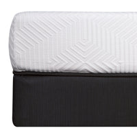 10.5" Hybrid Lux Memory Foam and Wrapped Coil Mattress Full Cal King