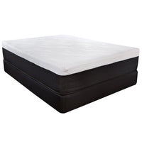 14" Hybrid Lux Memory Foam and Wrapped Coil Mattress Full Cal King