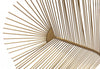 Gold Modern Suave Reed Wall Art