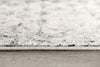 4’ x 6’ Gray and Ivory Distressed Area Rug