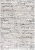 4’ x 6’ Gray Modern Distressed Area Rug