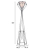 Black Diamond Floor Lamp Black