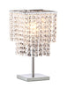 Dazzle Falling Crystals Table Lamp