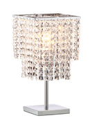 Dazzle Falling Crystals Table Lamp