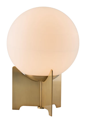 Brass Globe Table or Desk Lamp