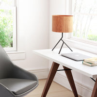 Brown and Black Treetop Table Lamp