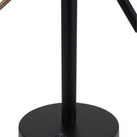 Black and Gold Adjustable Table or Desk Lamp