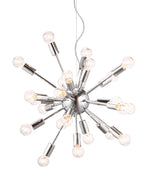 Chrome Orbit Ceiling Lamp