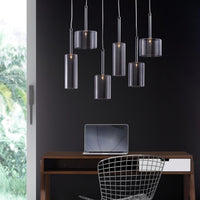 Clear Varying Lantern Ceiling Lamp