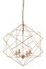 Gold Modern Geo Chandelier