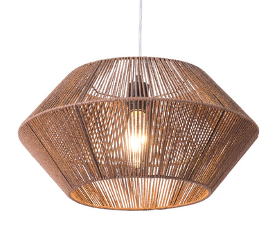 Brown Dashy Ceiling Lamp