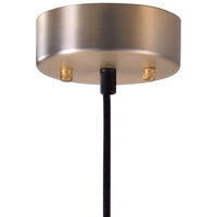 Gold Deco Cylinder Ceiling Lamp