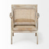 Wooden Chair with Cane Mesh Backrest