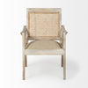 Wooden Chair with Cane Mesh Backrest