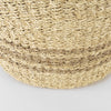 Set of Two Detailed Wicker Storage Baskets