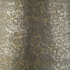 31" Rustic Gray and Gold Textured Ceramic Floor Vase