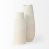 Two Toned Textured Ceramic Vase