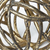 Gold Metal Tree Branch Sculpture