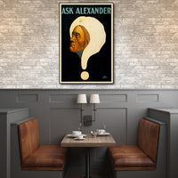 24" x 36" Vintage c1920s Alexander Vintage Magic Wall Art