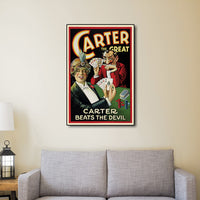 24" x 36" Vintage 1922 Carter Vintage Magic Poster Wall Art