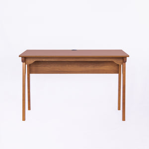 47" Mod Light Cherry Brown Computer Desk