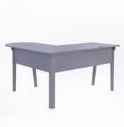 Mod Space Gray L Shaped Computer Desk