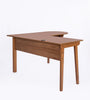 Mod Light Cherry Brown L Shaped Computer Desk