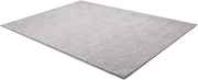 2’ x 4’ Gray Distressed Diamonds Area Rug