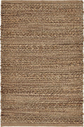 2’ x 3’ Brown Braided Scatter Rug