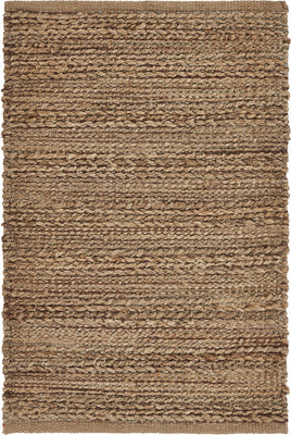 2’ x 3’ Brown Braided Scatter Rug