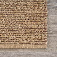 2’ x 3’ Brown Braided Scatter Rug