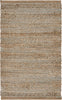 2’ x 3’ Blue and Tan Interwoven Scatter Rug