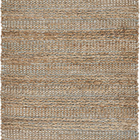 2’ x 3’ Blue and Tan Interwoven Scatter Rug