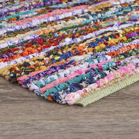2’ x 3’ Colorful Striped Scatter Rug