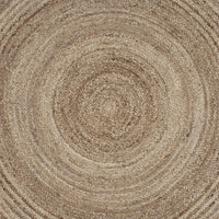 Gray Toned Natural Jute Area Rug