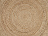 Classic Simple Natural Jute Area Rug