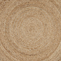 Classic Simple Natural Jute Area Rug