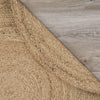 Classic Simple Natural Jute Area Rug