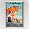 24" x 36" Dunes Beaches c1920s Vintage Travel Poster Wall Art