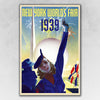 16" x 24" New York 1939 World's Fair Vintage Travel Poster Wall Art