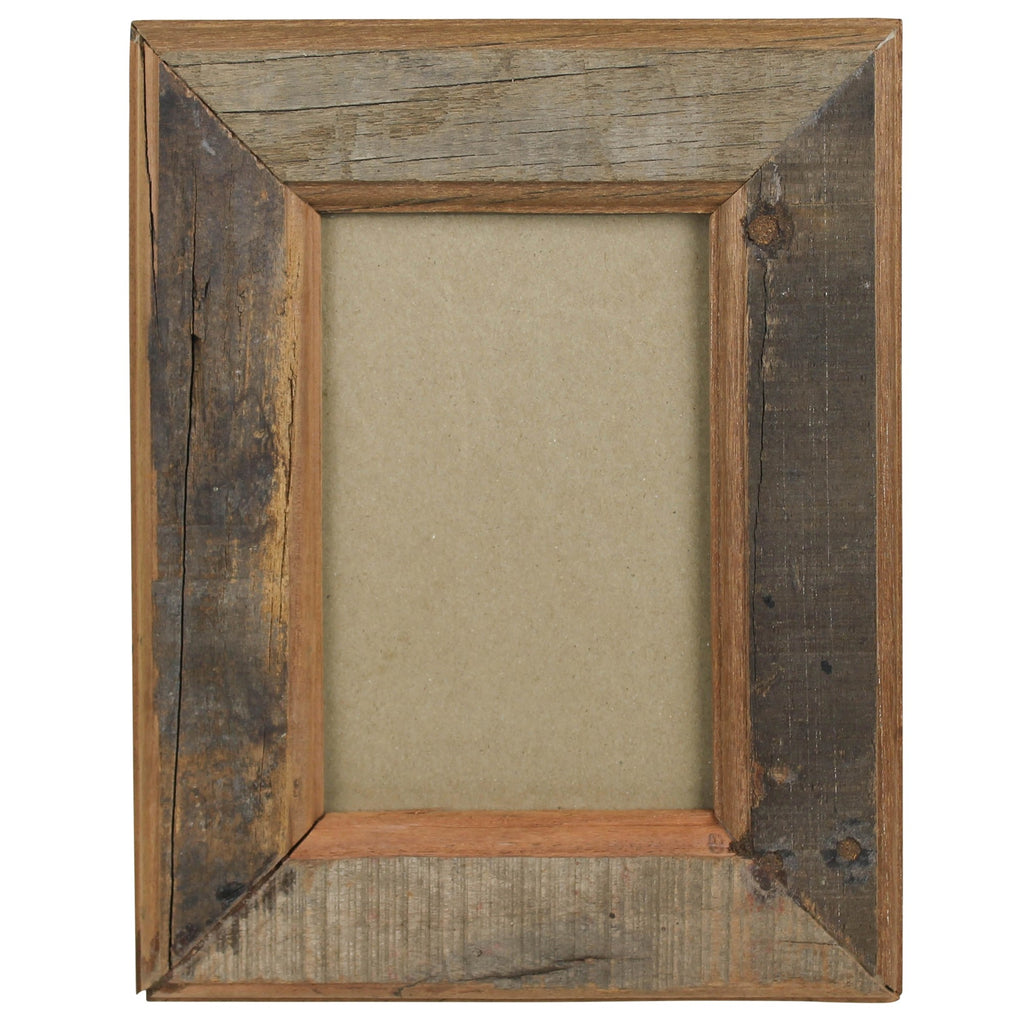 5x7 Jumbo Reclaimed Wood Vertical Frame