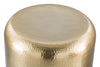 Cannon Side Table Gold &amp; Clear