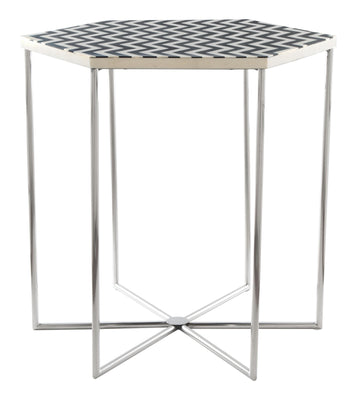 Forma Side Table Black & White