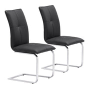 Anjou Dining Chair (Set of 2) Black